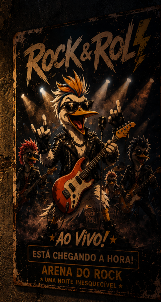 Cartaz Guará Rock Show