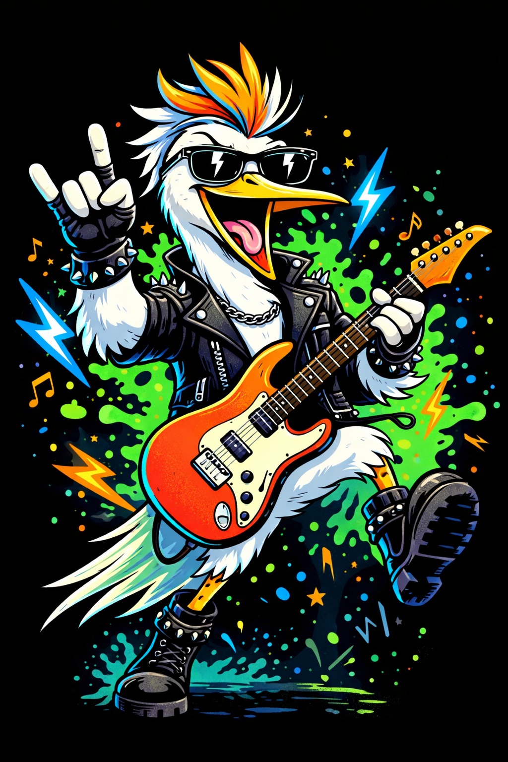 Mascote anterior enviado pelo Rick